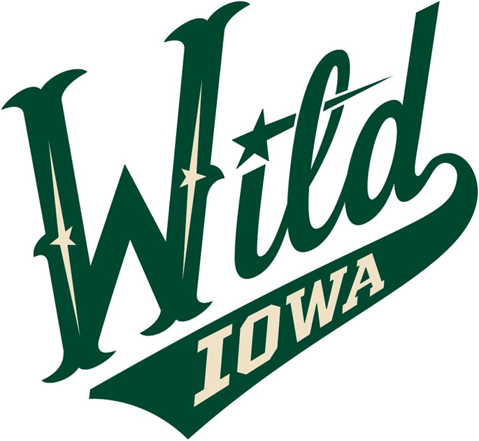 Iowa Wild 2013 14-Pres Primary Logo iron on heat transfer